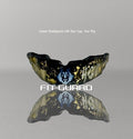 Gold foil lion mouthguard